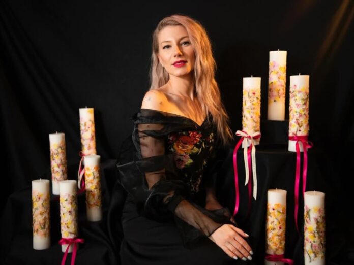 Alexandra Bucalae: Unique Botanical Candles for Weddings and Christenings