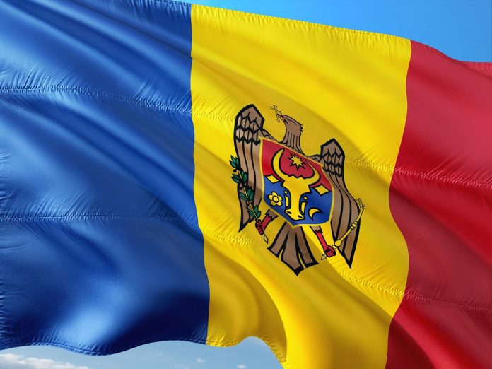 Republic of Moldova flag