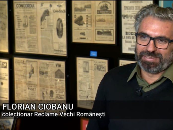 Florian Ciobanu, founder Reclame Vechi Românești 1840 - 1997