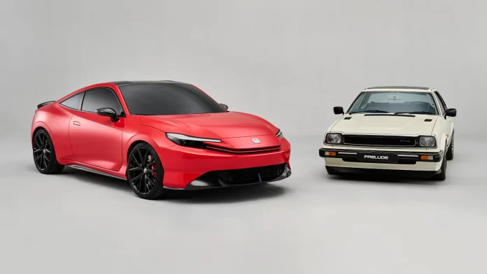 Honda brings back the legendary Prelude to Europe – now as a sporty hybrid coupé
