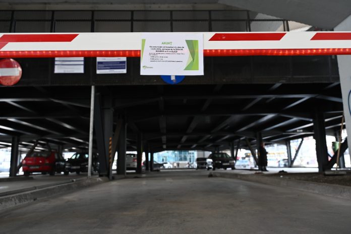 Sector 1 opens a new public parking facility under Basarab Overpass